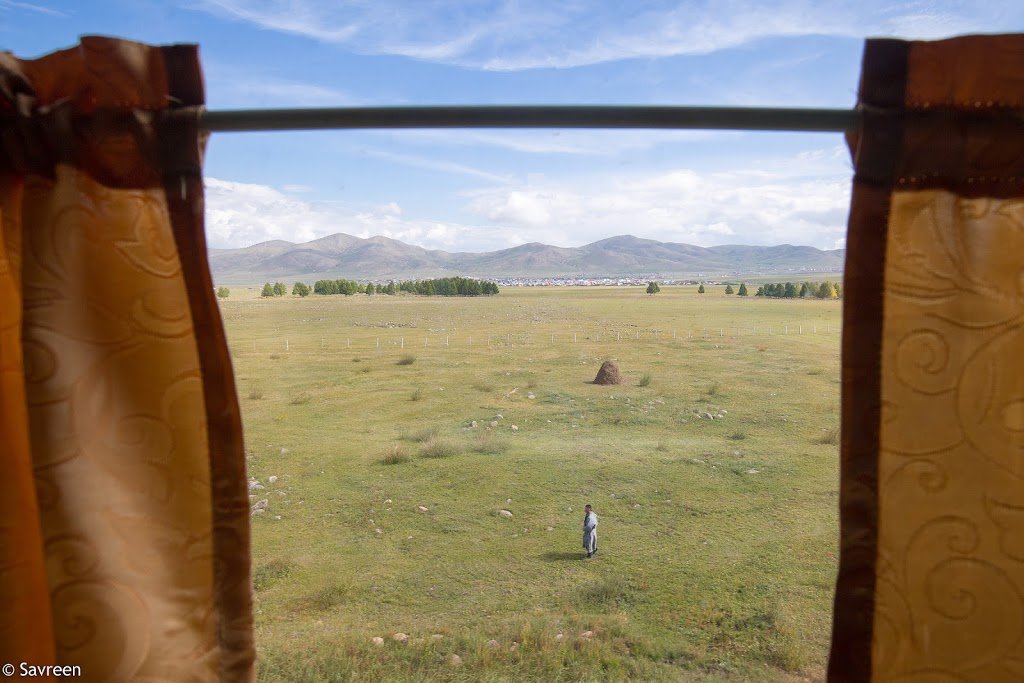 As you leave Ulaanbaatar behind, first you have the green rolling steppe before it gives way to the vast gravel plains of the Gobi Desert. The local trains in Mongolia may not be express ... but the views are worth the effort.