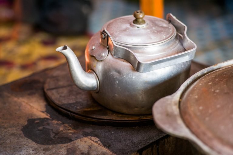 Kettle on our Food of the Nomads Mongolia tour