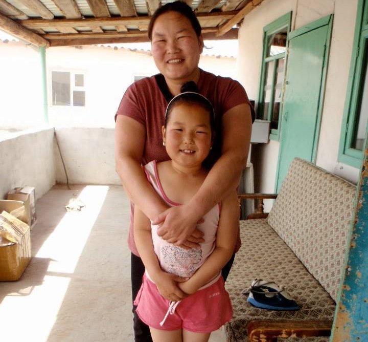 Gaya - one of our hosts on our Mongolia women only tour