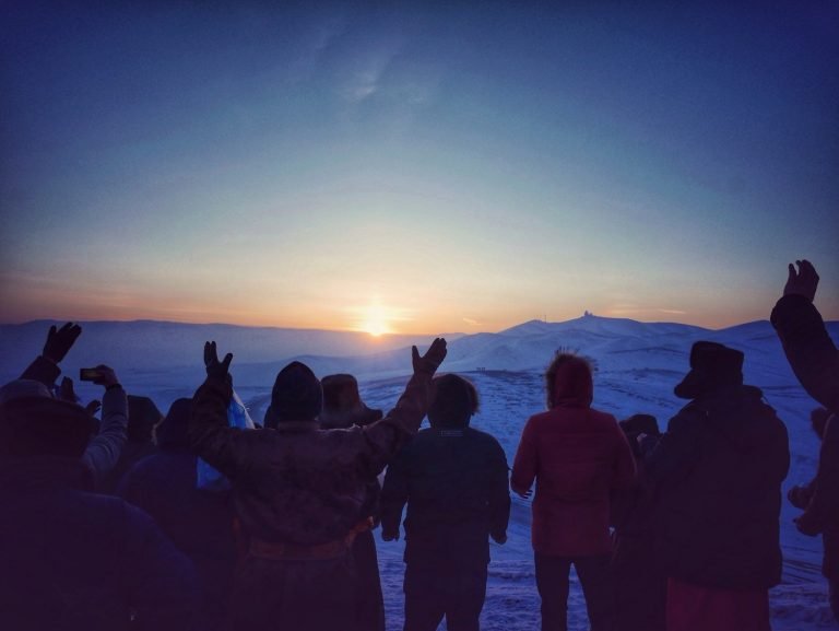 Sunrise - Tsagaan Sar - Mongolian Lunar New Year