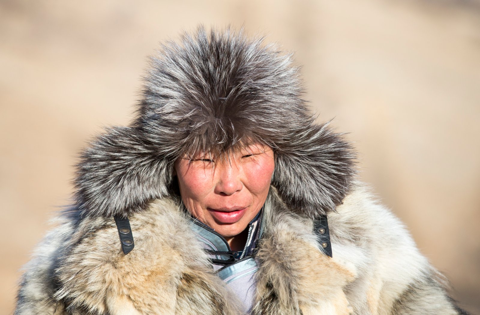 Baasanchuluu - head of his family and a member of the Darkhad ethnic group. Although young, his knowledge of the local area is as vast as the landscapes of his home. His pasture is located close to the community of Khatgal. Khovsgol Ice Festival, March 2018.