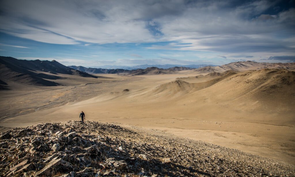 The vast eternal landscapes of Mongolia