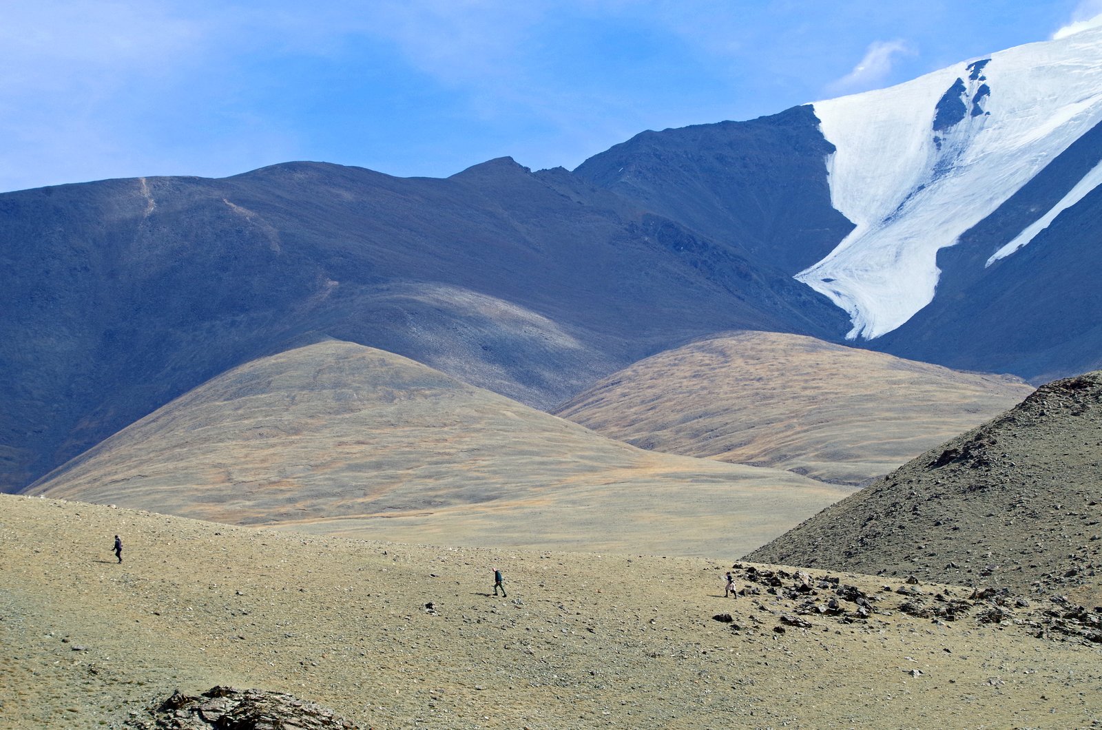 Tsambagarav Mountain is located in western Mongolia - one of the main five geographical regions or landscapes of Mongolia
