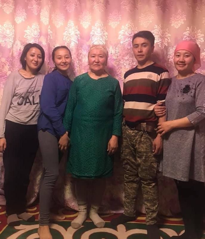 Meeting Halmira in Olgii, Western Mongolia