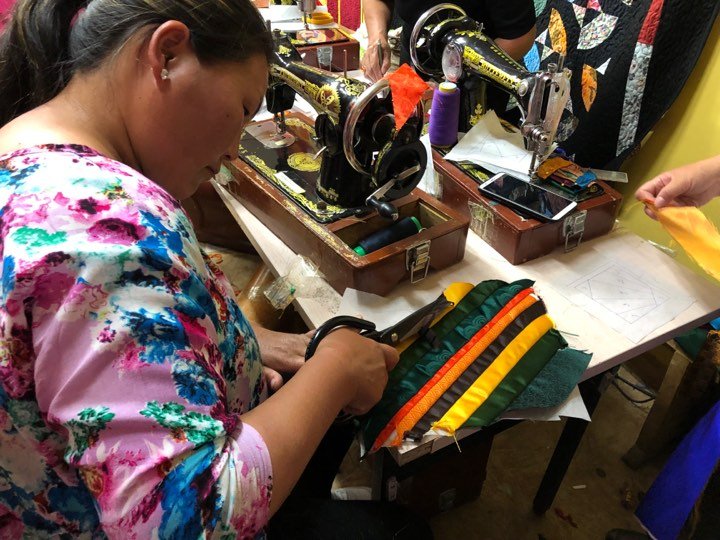 Mongolia one-day tour quilting experience