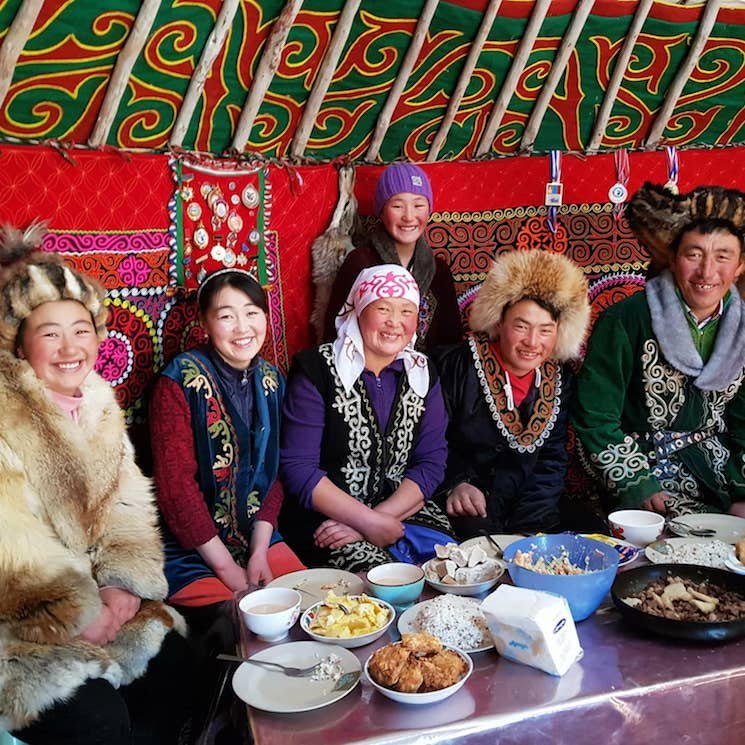 Meet the Asker Kazakh family