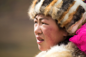 Kazakh eagle huntress Aikerim