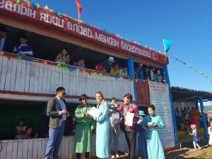 Archery competition Mongolia