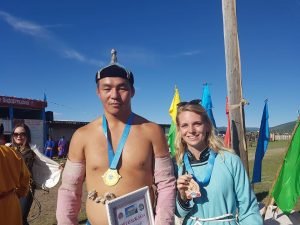 Archery competition Mongolia