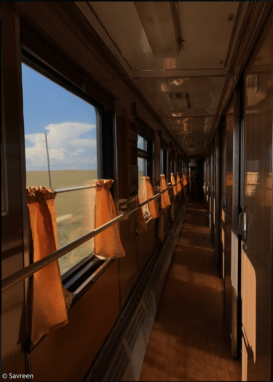 Carriage - Trans Mongolian train