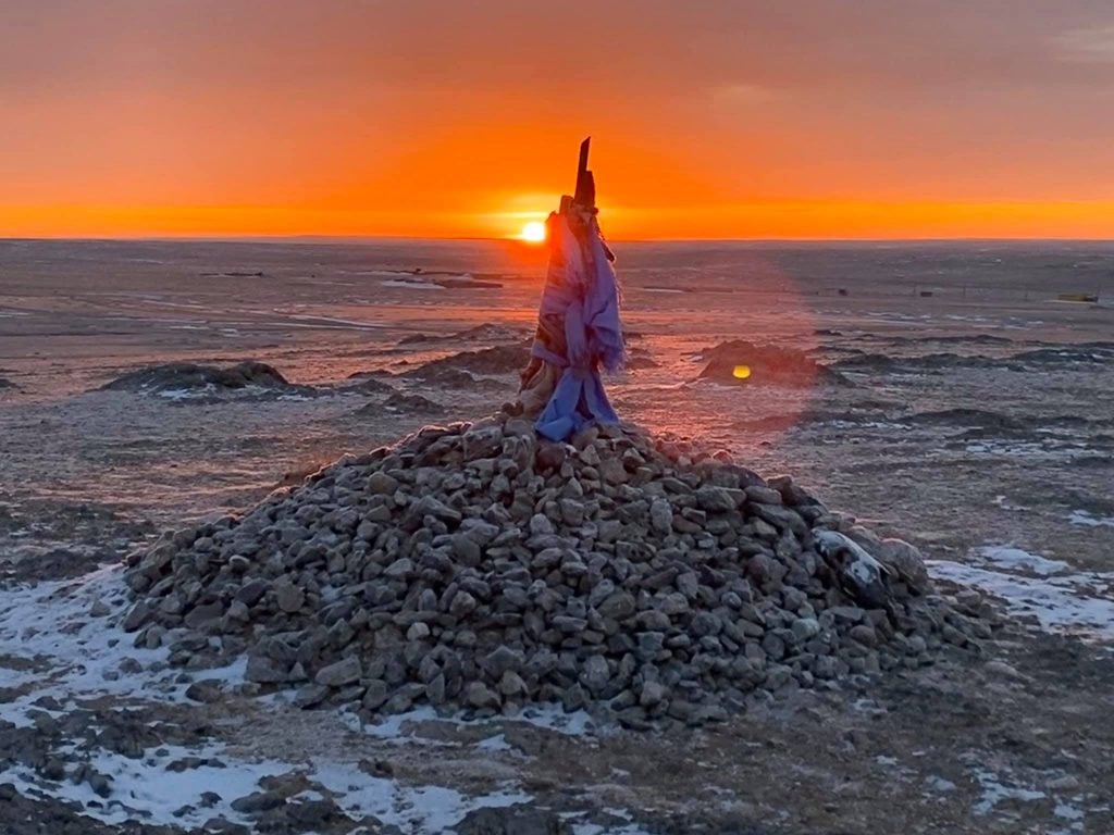 Tsagaan Sar at Sunrise