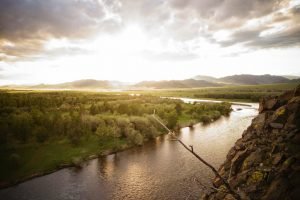 Selenge River in Mongolia hiking experience