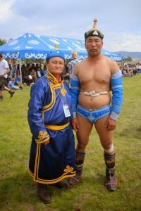 Mongolian wrestler