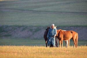 Mongolian Horseman - Marian Herz
