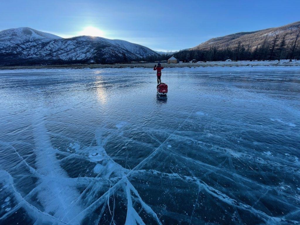 Khovsgol Winter Ice Expedition - On va marcher sur le lac