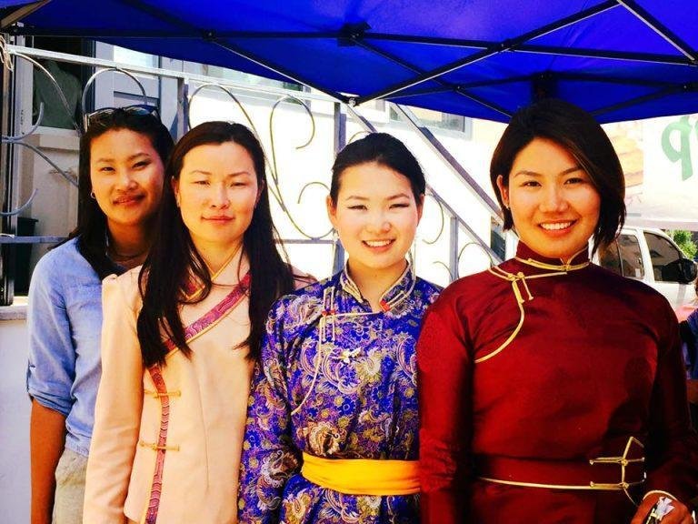 Mongolian women in our Mongolian female only tour