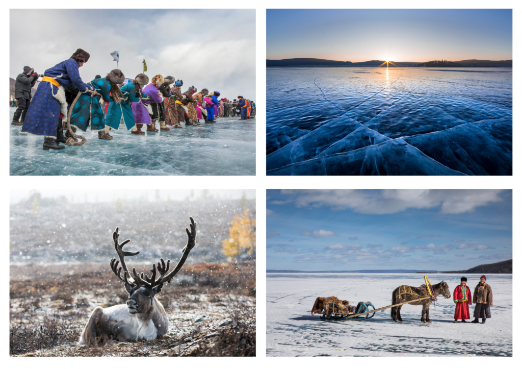 Images from our Khovsgol Ice Festival small group winter tour