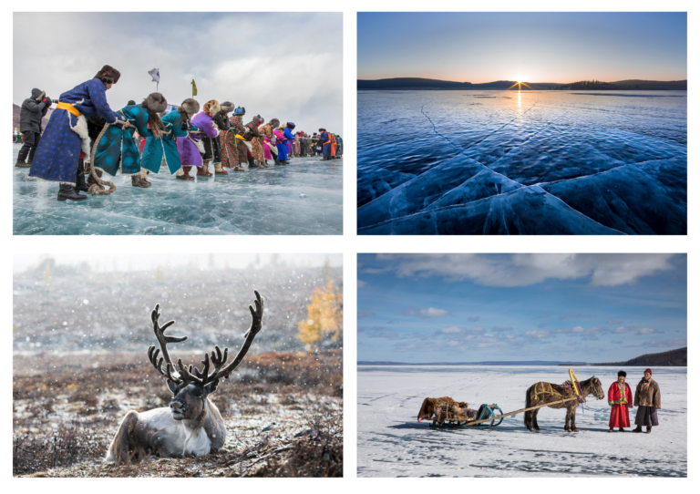 Images from our Khovsgol Ice Festival small group winter tour